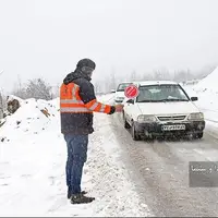 گردنه «گله بادوش» الیگودرز بازگشایی شد