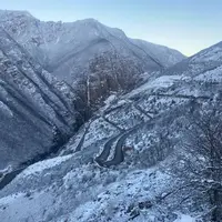 رانندگان به علت لغزندگی سطح جاده کندوان با احتیاط رانندگی کنند