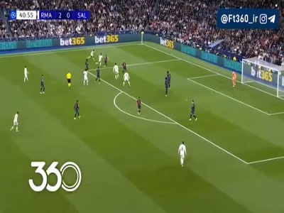 کارت زرد وینی به خاطر تمارض؛ رئال مادرید 2-0 سالزبورگ