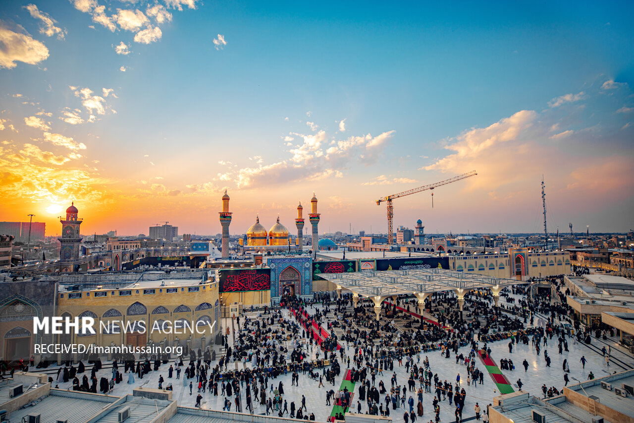 عکس/ کاظمین در ایام شهادت حضرت امام کاظم (ع)