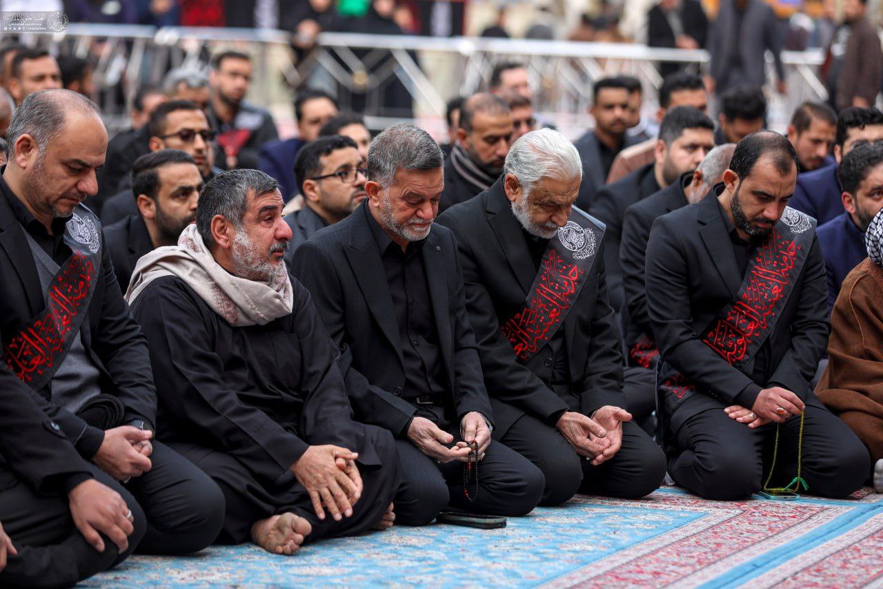 عکس/ عزاداری خادمان علوی در روز شهادت موسی‌بن‌جعفر علیه‌السلام