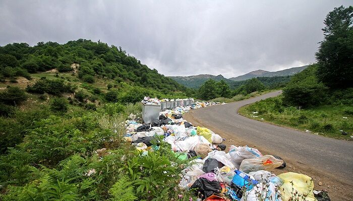  ۲۰۰ روستای مازندران با چالش انباشت زباله مواجه هستند!