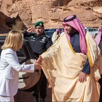 میزبانی بن‌سلمان از ملونی در العلا