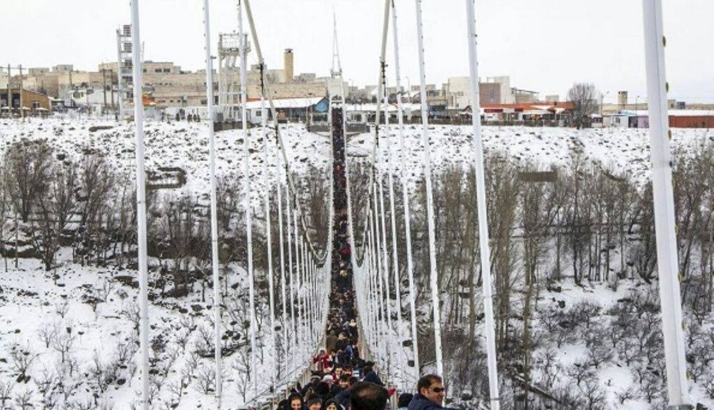 پل معلق مشگین‌شهر میزبان جشنواره گردشگری ملی شد