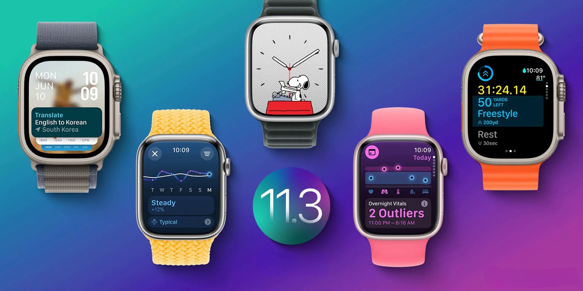 آپدیت watchOS 11.3 اپل واچ با واچ‌فیس جدید Unity Rhythm منتشر شد