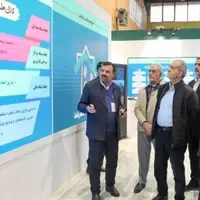 رئیس جمهور از نمایشگاه «الگوهای مسیر پیشرفت» بازدید کرد