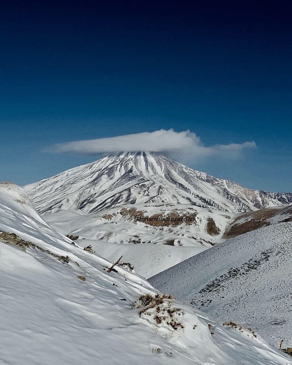 قابی از دماوند زیبا