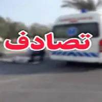 تصادف خونین پارس با آمبولانس در جاده شیراز-کازرون