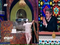 پخت نان در ابعاد خانواده در حسینیه معلی!