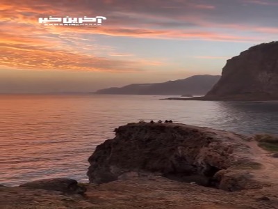 لحظه طلایی غروب خورشید در مادیرا