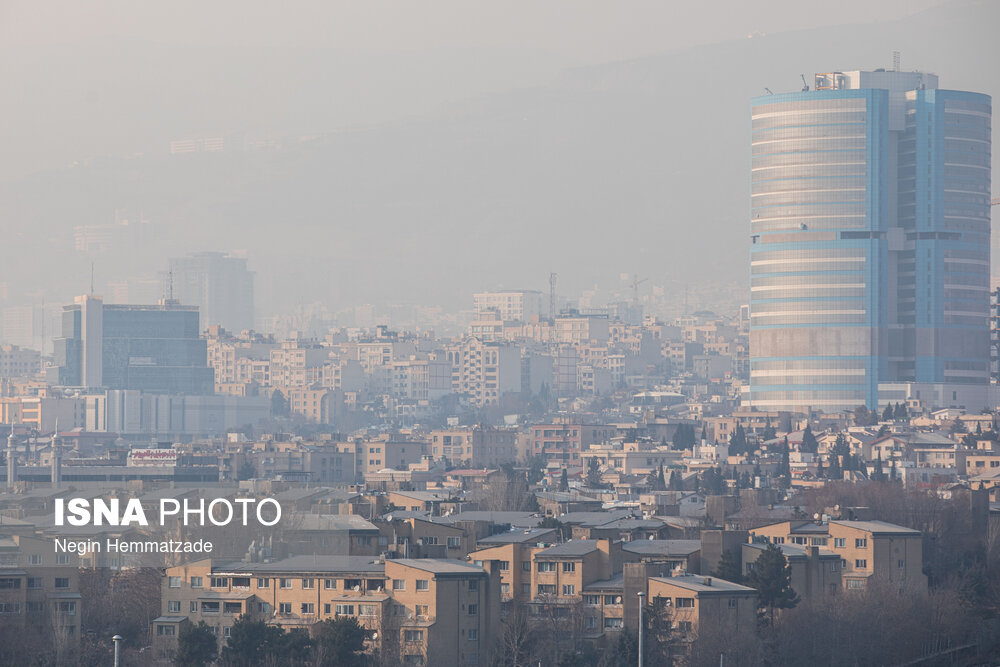 آلودگی هوای امروز تهران 