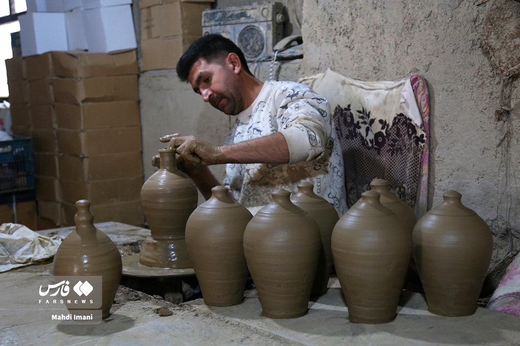 کوزه کنان شهر ملی سفال سنتی ایران