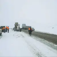 آماده‌باش راهداران اردبیل برای مقابله با برف و کولاک آخر هفته