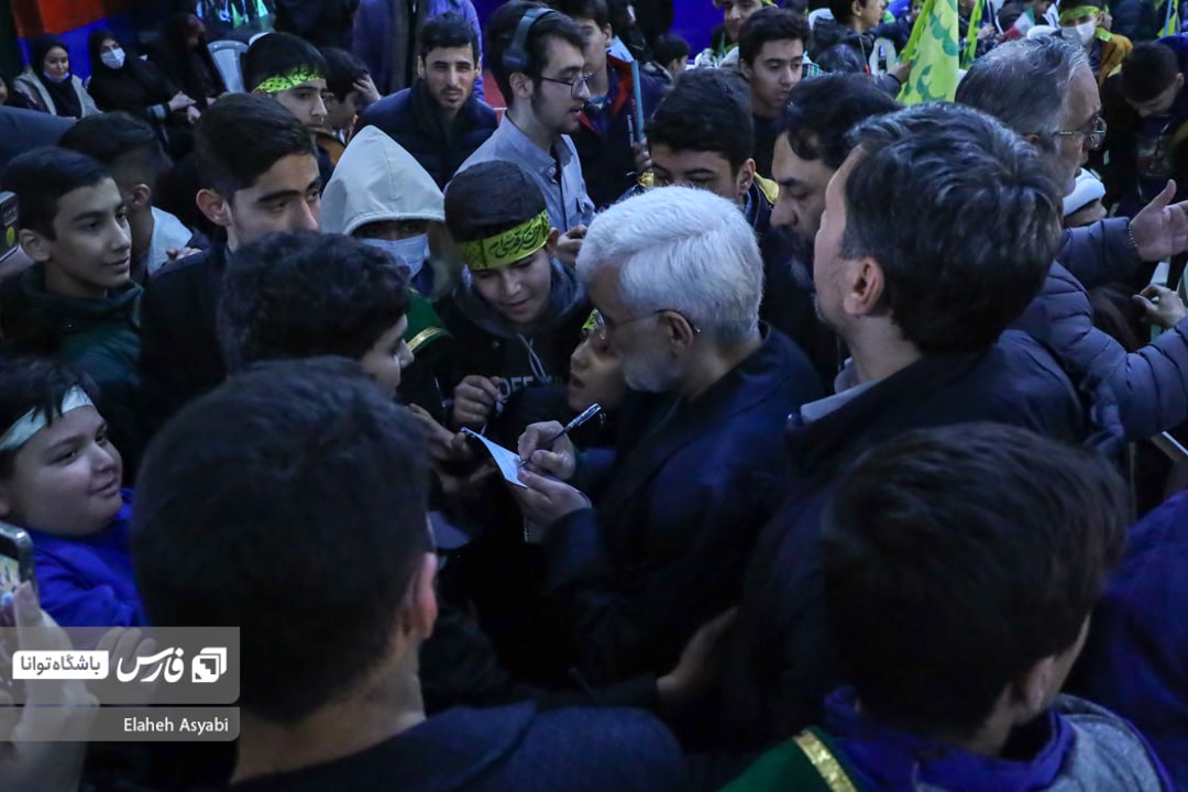 حضور سعید جلیلی در جشن بزرگ «پسران آرمانی» به مناسبت ایام‌الله دهه فجر 