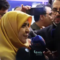 عکس/ حضور سخنگوی دولت در کاخ جشنواره فیلم فجر