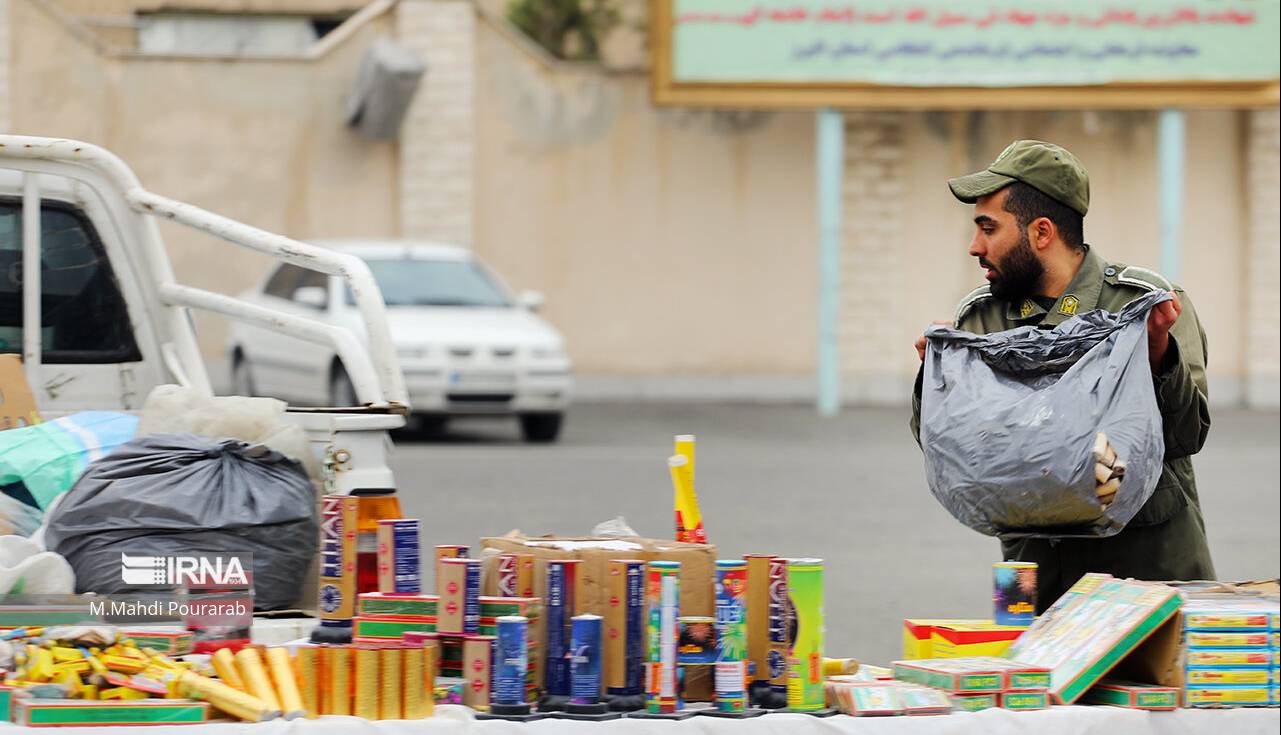 کشف نیم تُن مواد محترقه پرخطر در بازار تهران