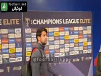 صحبت های سعید مهری پس از پایان بازی الهلال - پرسپولیس