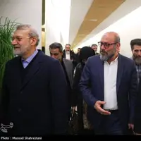 عکس/ حضور لاریجانی در جشنواره فیلم فجر