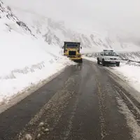 بارش ۵۰ سانتی‌متری برف در پاوه