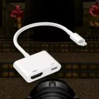 بازی Doom این بار روی آداپتور لایتنینگ به HDMI اپل اجرا شد