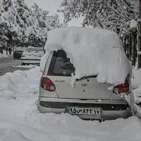 برف نیم‌متریِ ارومیه