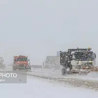 ارتفاع برف به یک متر رسید؛ کولاک زمستانی در گیلان