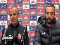 کارتال: بعضی بازیکنان در بازی الهلال دچار استرس شدند