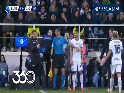 ورود طارمی به زمین؛ فیورنتینا 2-0 اینتر