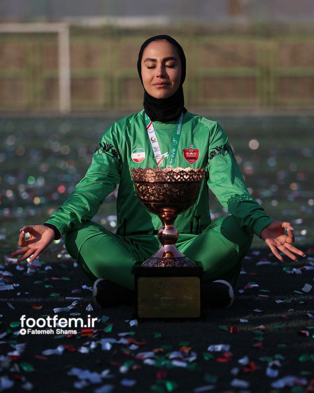  جشن قهرمانی پرسپولیس در لیگ دسته اول فوتبال