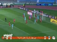 سه کرنر متوالی و خطرناک گلگهر دروازه پرسپولیس را تهدید کرد