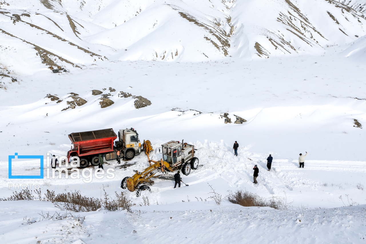 عکس/ طبیعت برفی روستای شیبلی در آذربایجان شرقی