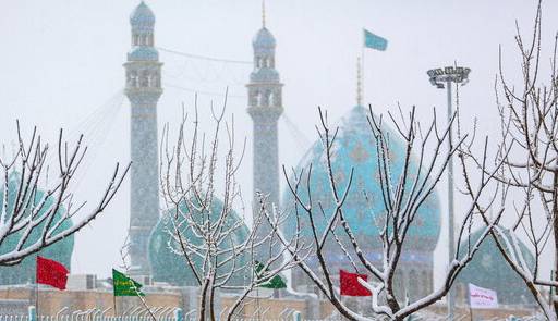 یخبندان قم را در بر می‌گیرد