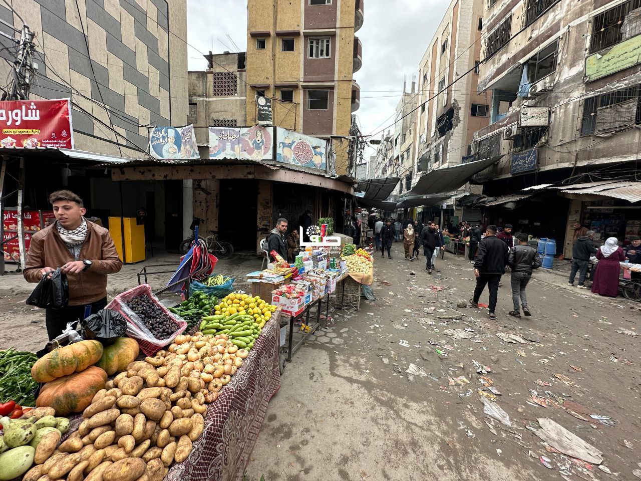 بازگشت تدریجی زندگی به بازارهای غزه 