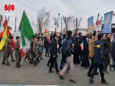 حضور حماسی یزدی‌ها در چهل‌وششمین جشن پیروزی انقلاب