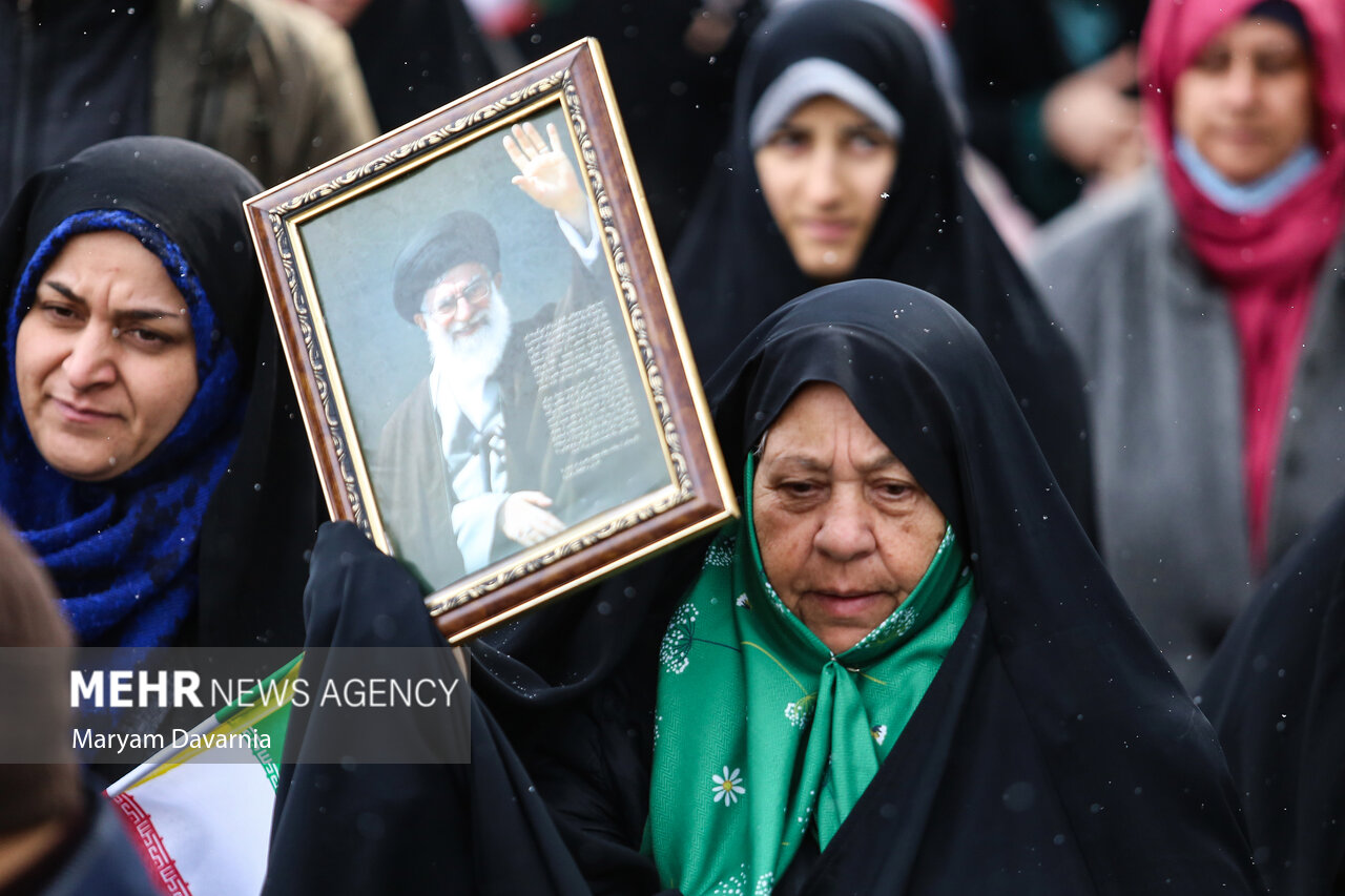 عکس/ راهپیمایی ۲۲ بهمن در بجنورد