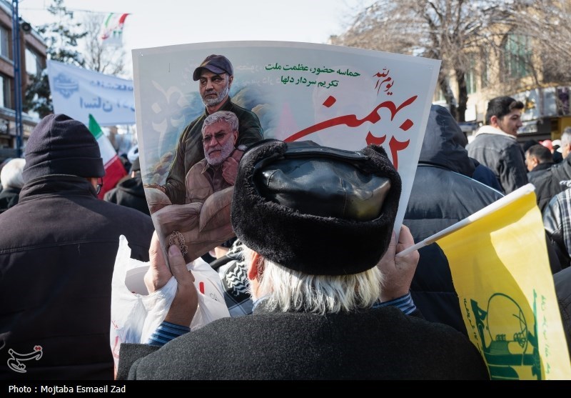 عکس/ به یاد سردار مقاومت در جشن انقلاب