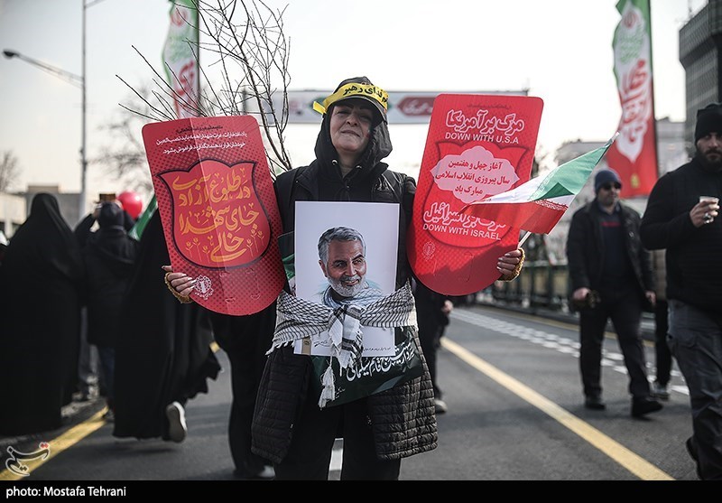 عکس/ به یاد سردار مقاومت در جشن انقلاب