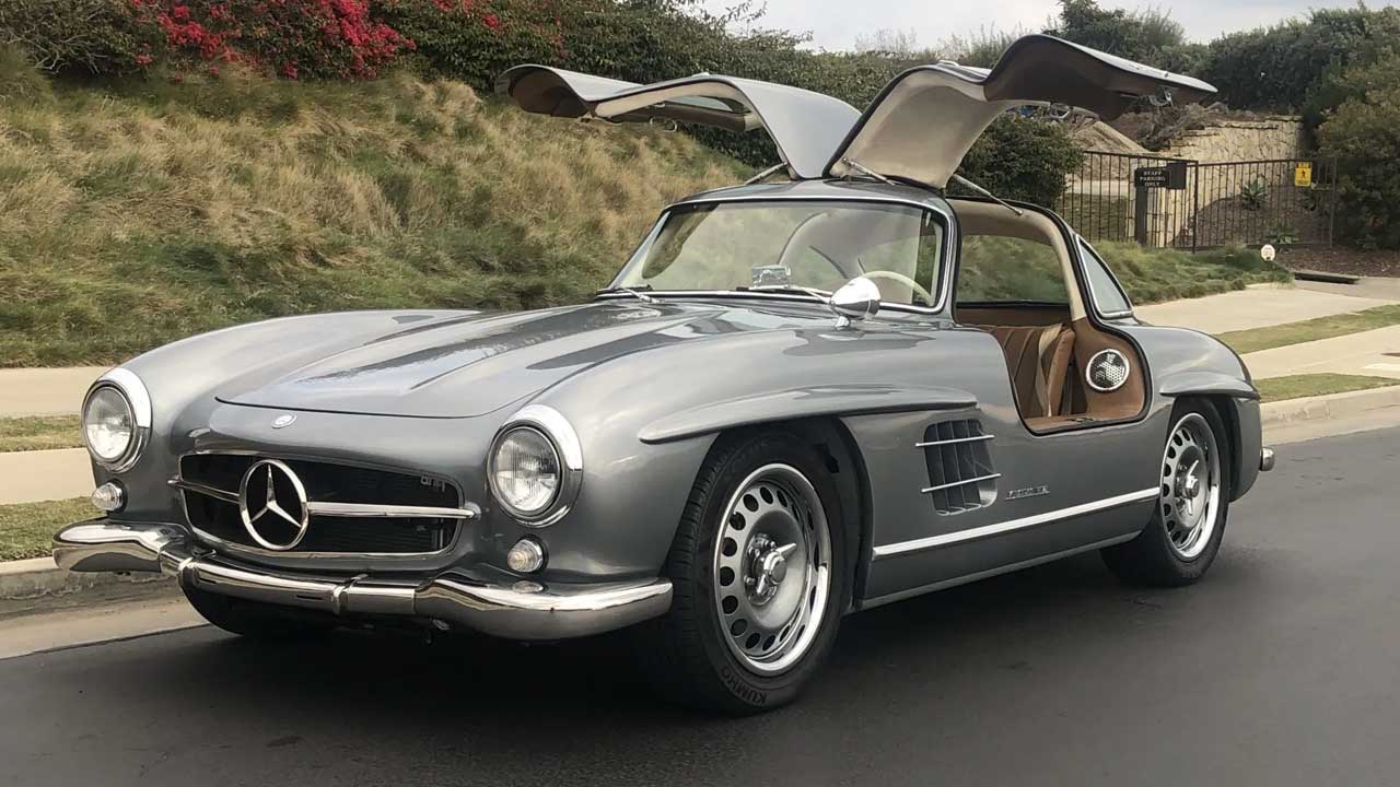 کپی مرسدس 300SL بر اساس SLK مدل 2001 با قیمت 200 هزار دلار!