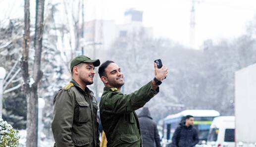 تداوم بارش برف و کاهش محسوس دمای هوا در استان سمنان