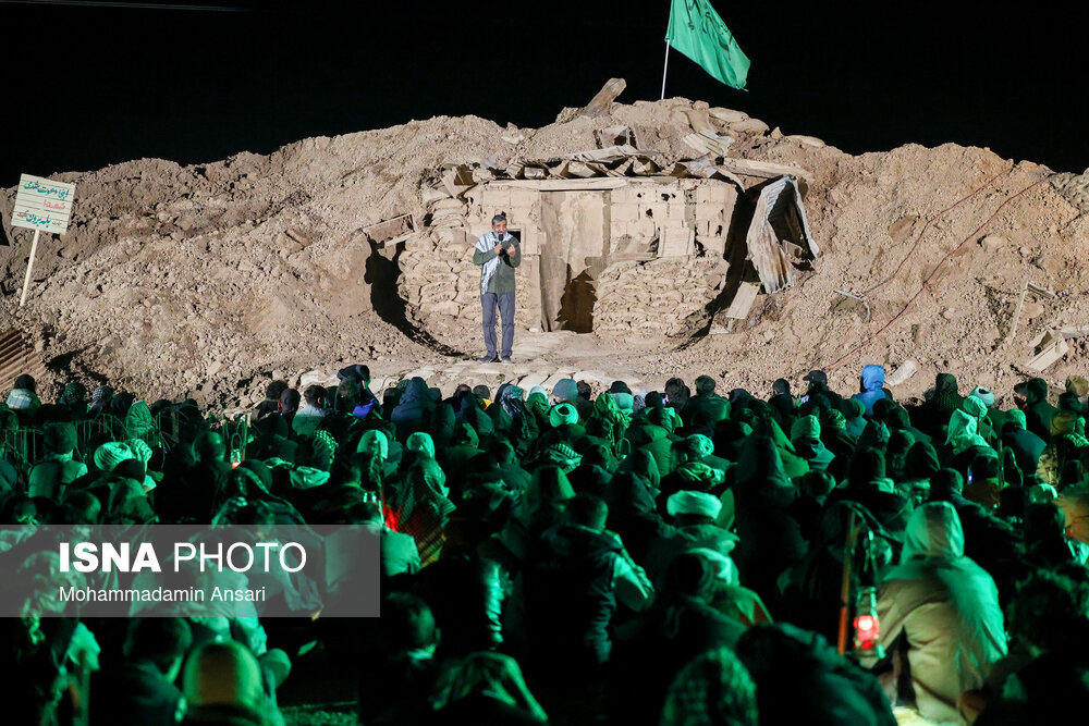 عکس/ کاروان‌های راهیان نور در یادمان شهدای شلمچه و والفجر ۸