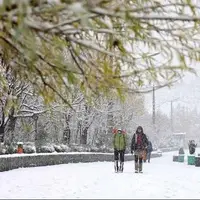 پیش‌بینی بارش پراکنده برف و باران در استان البرز