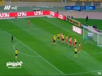 گل دوم سپاهان به پرسپولیس توسط محمد دانشگر 