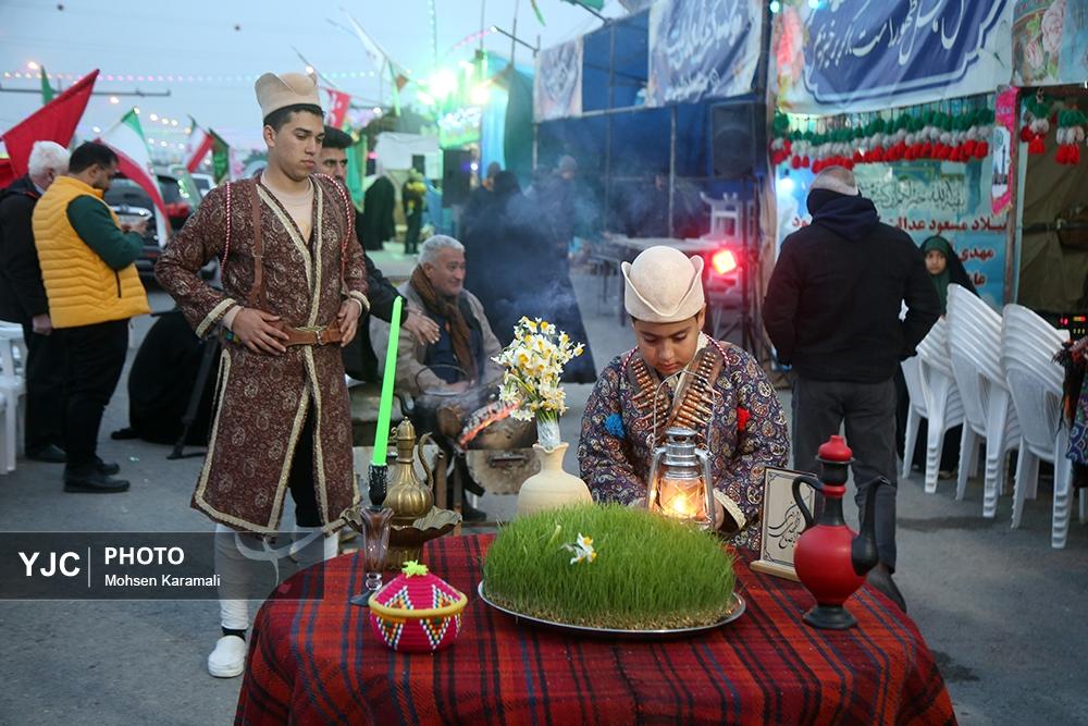 عکس/ آذین بندی و چراغانی شهر قم در نیمه شعبان