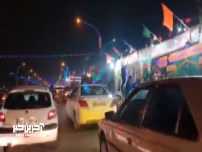 حال و هوای مسجد جمکران یک شب قبل از نیمه‌ شعبان