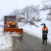 بازگشایی ۲۱۰ محور روستایی برف‌گیر در استان قزوین