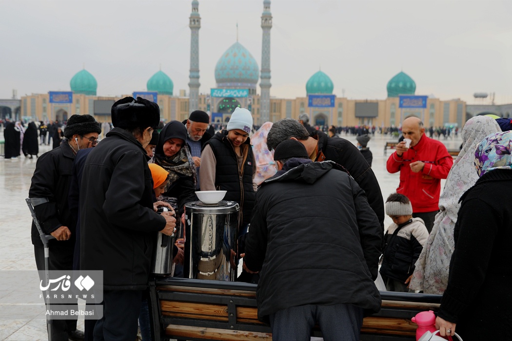 عکس/ مسجد مقدس جمکران در آستانه نیمه شعبان