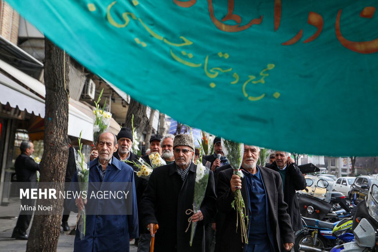 عکس/ جشن نیمه شعبان در بازار تاریخی تبریز