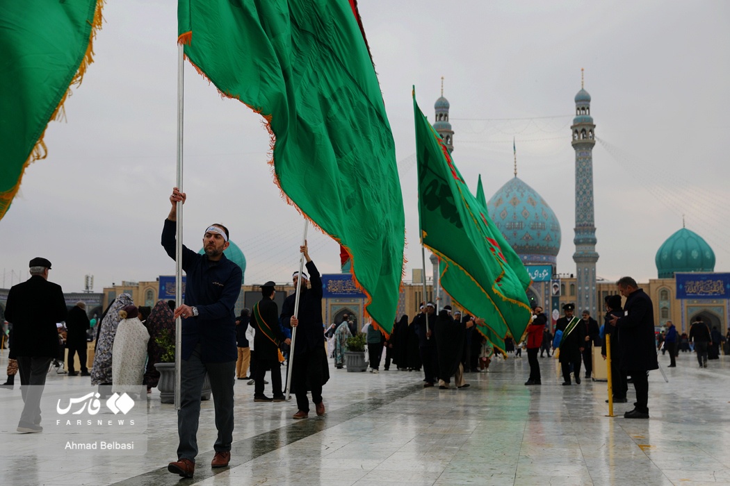 عکس/ مسجد مقدس جمکران در آستانه نیمه شعبان