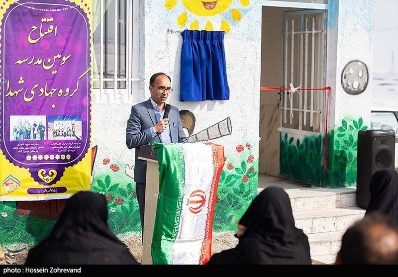 افتتاح سومین مدرسه گروه جهادی شهدا