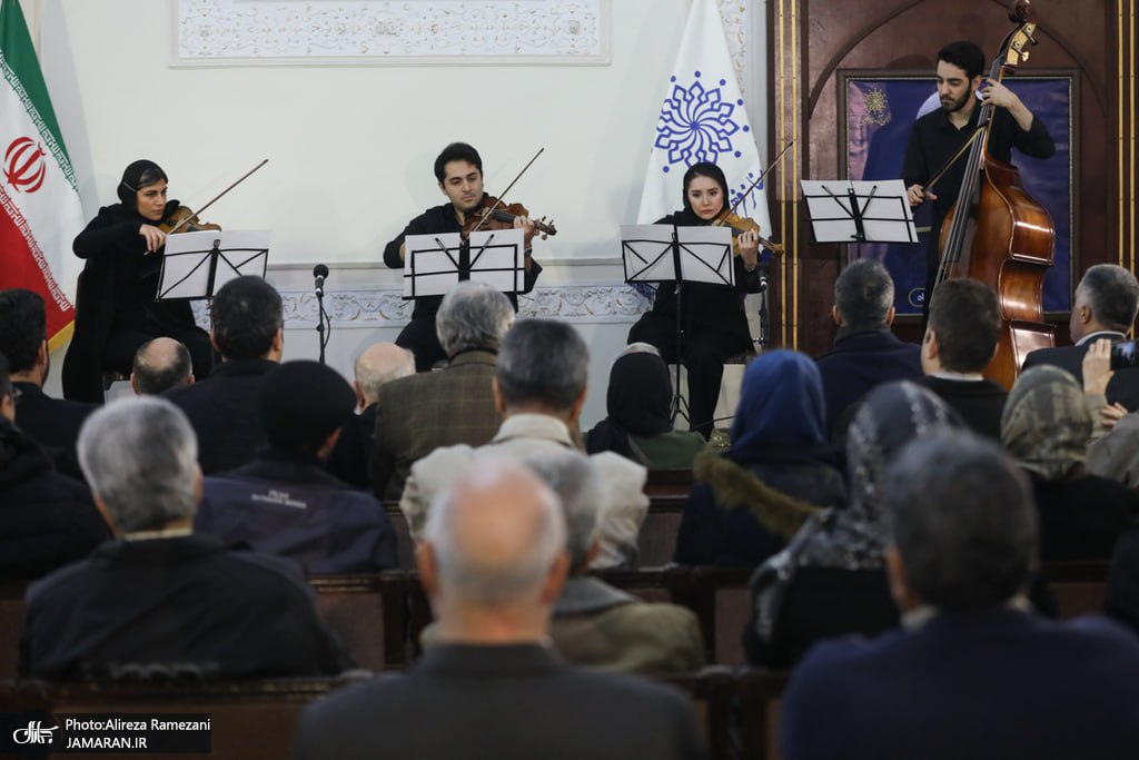 مراسم نکوداشت حسن ریاحی چهره ماندگار موسیقی ایران